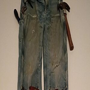 Carhartt Men's Blue Straight Jeans